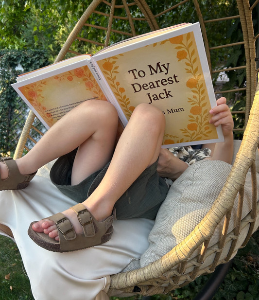 Product photo of a fully personalised books for sons