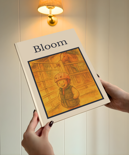 Product photo of a personalized illustrated book for daughters 